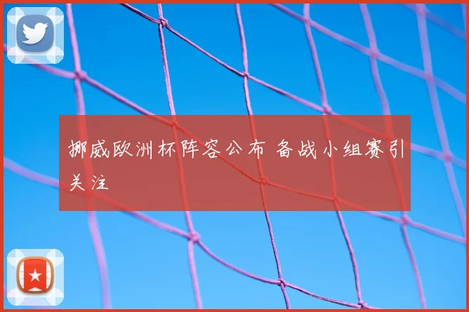 挪威欧洲杯阵容公布 备战小组赛引关注